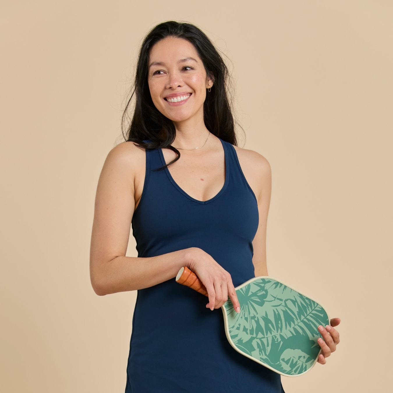 Recess Pickleball Dress Racerback Sport Dress - Navy