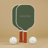 Recess Pickleball Green Stripes Rec Set