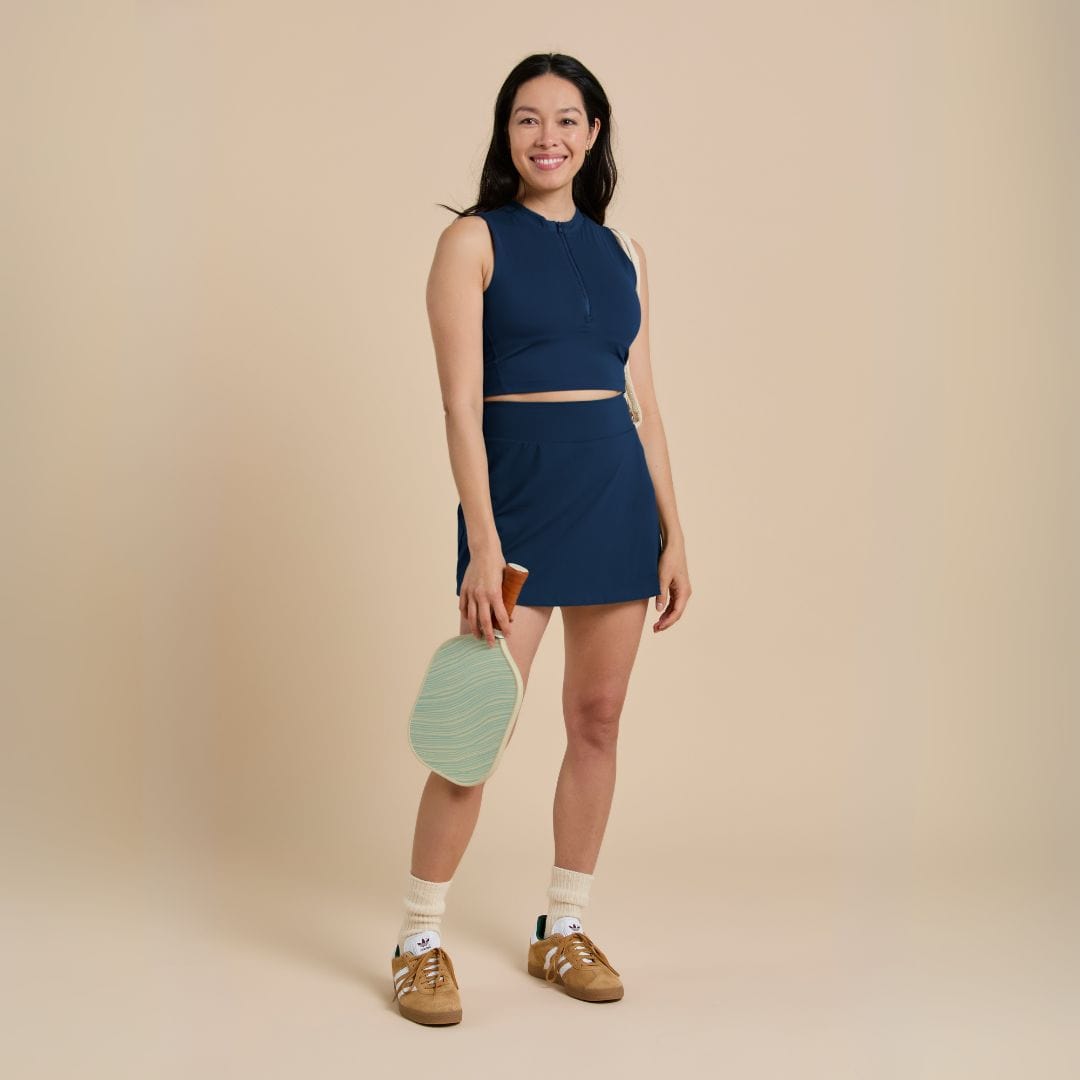 Recess Pickleball Skirt Smith Skirt - Navy