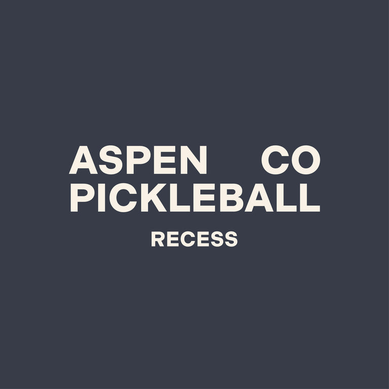 Recess Pickleball Crewneck Aspen Crewneck