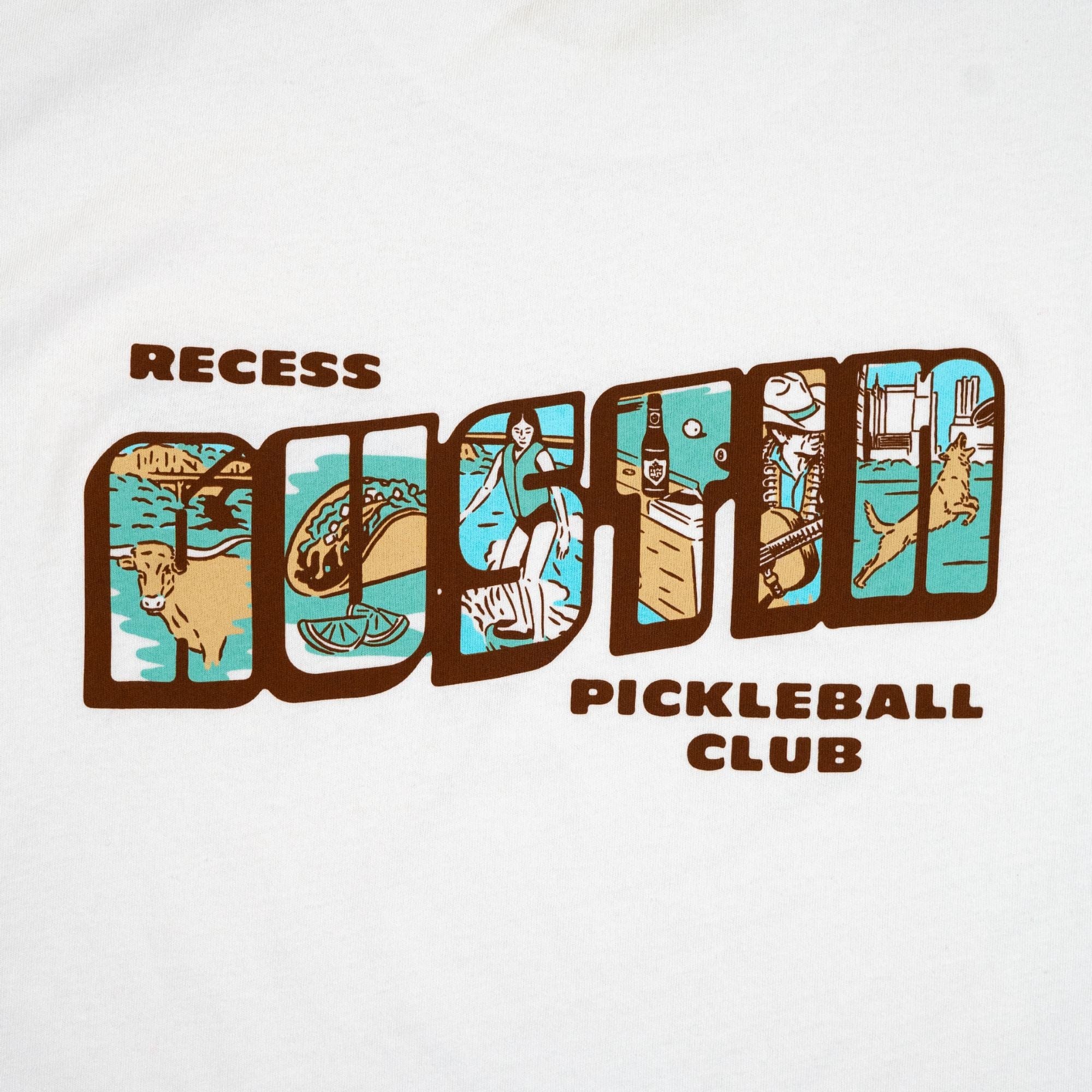 Recess Pickleball T-Shirt Austin Graphic Tee
