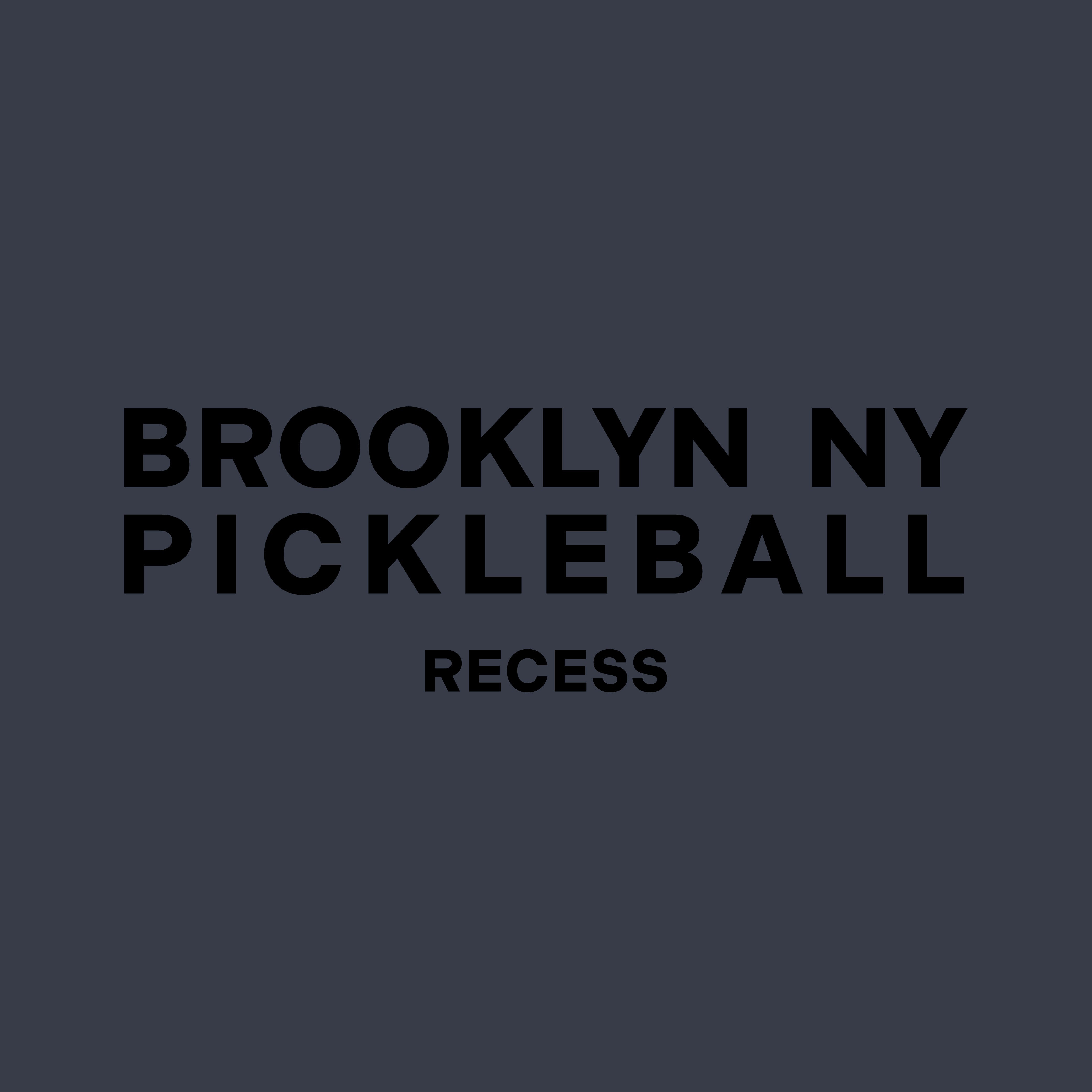 Recess Pickleball Crewneck Brooklyn Crewneck