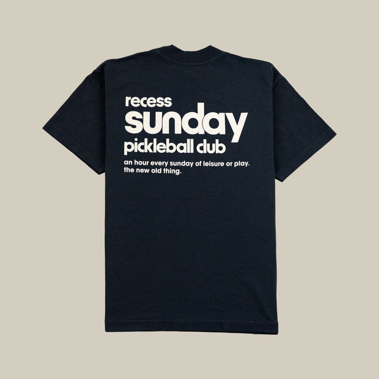 Recess Pickleball T-Shirt Sunday Club Tee