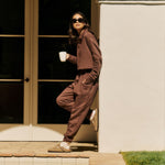 Recess Pickleball Bailey Sweatpant - Espresso