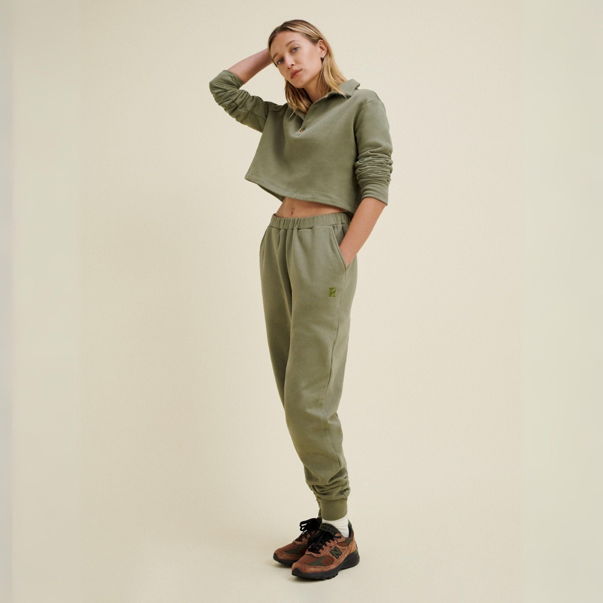 Recess Pickleball Bailey Sweatpant - Olive
