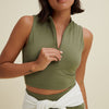 Clarkson Crop Bra - Olive