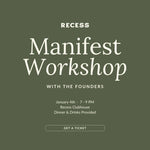 Recess Pickleball Manifest Workshop