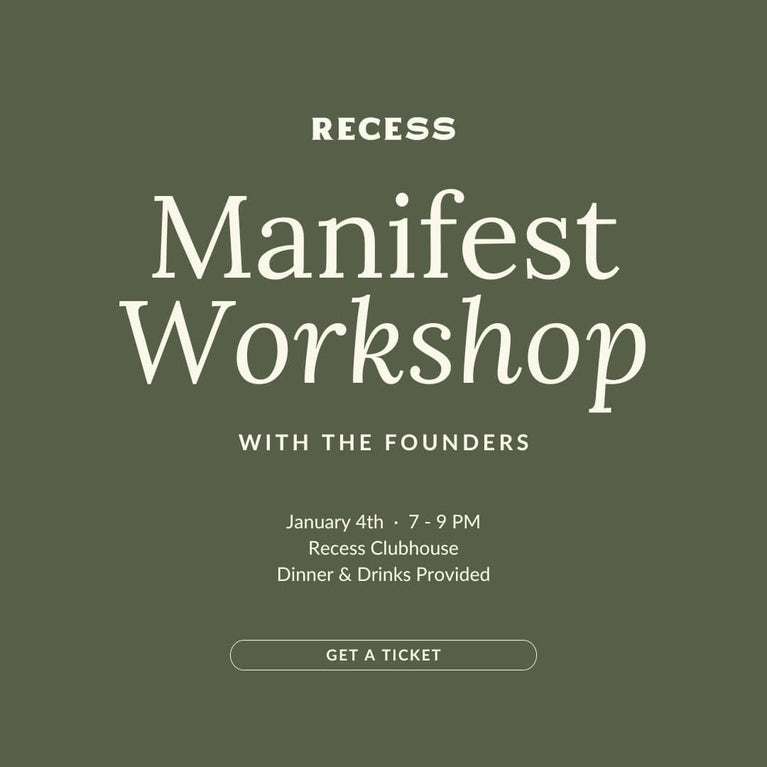Recess Pickleball Manifest Workshop