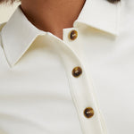Recess Pickleball Milton Cardigan - Cream