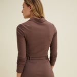 Recess Pickleball Milton Cardigan - Espresso