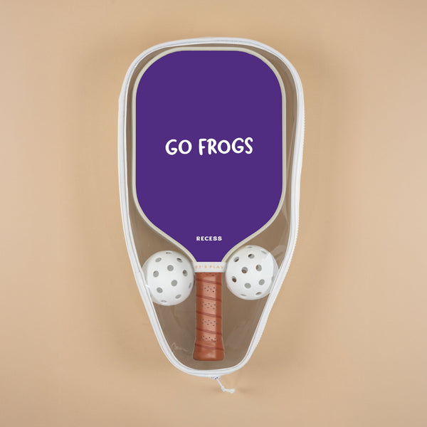 Recess Pickleball Paddle Go Frogs Rec Set