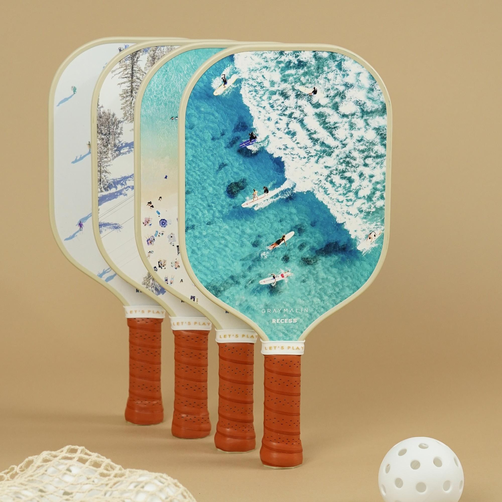 Recess Pickleball Sets Recess x Gray Malin 4 Paddle Collectors Set