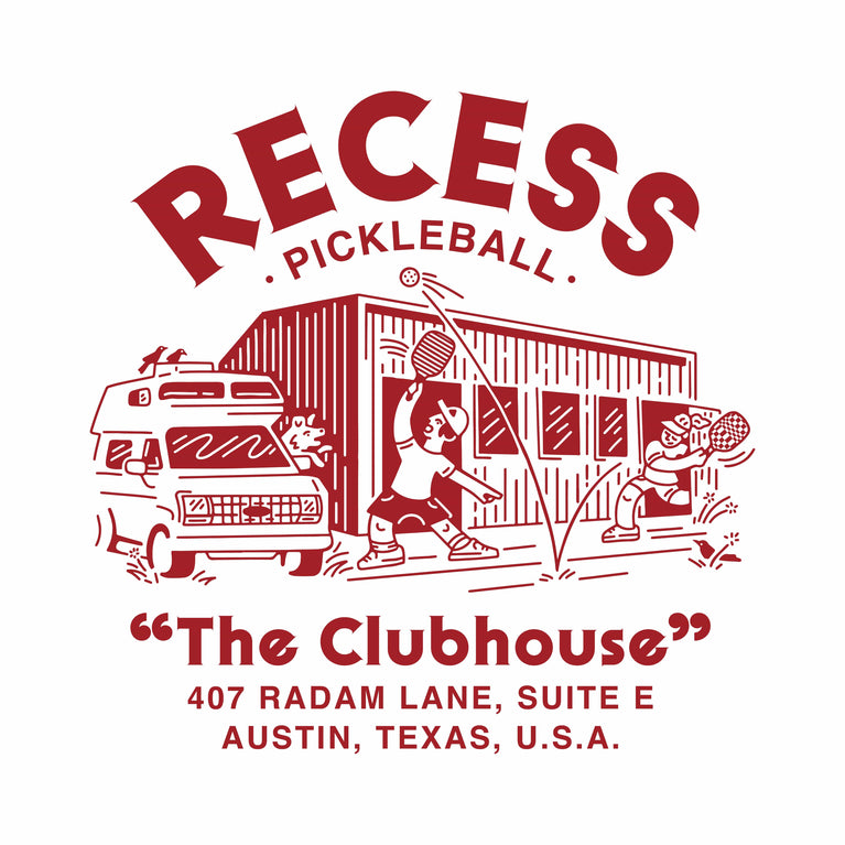 Recess Pickleball T-Shirt Clubhouse Tee