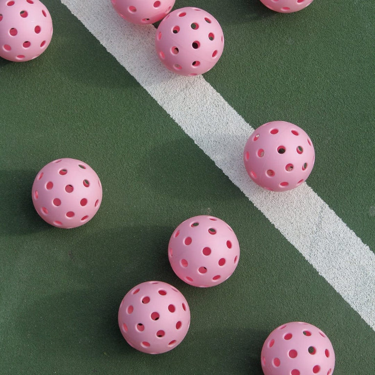 Recess Pickleball Balls Breast Cancer Awareness Pink Pickleballs — Set of 3