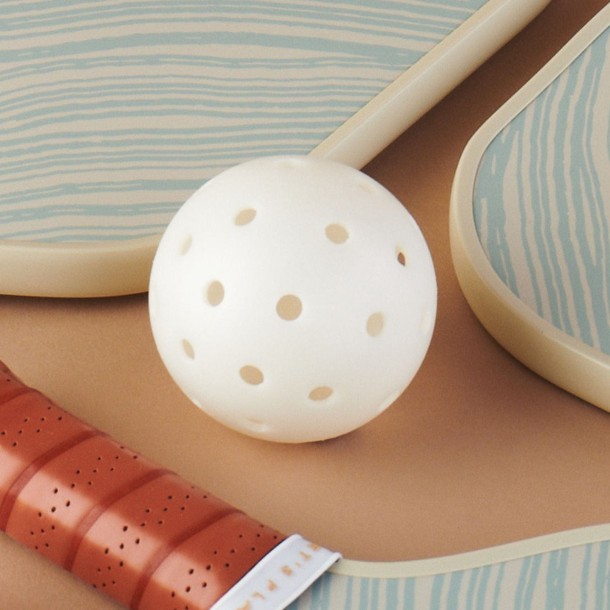 White Hybrid Indoor / Outdoor Pickleballs Set of 3 | Recess