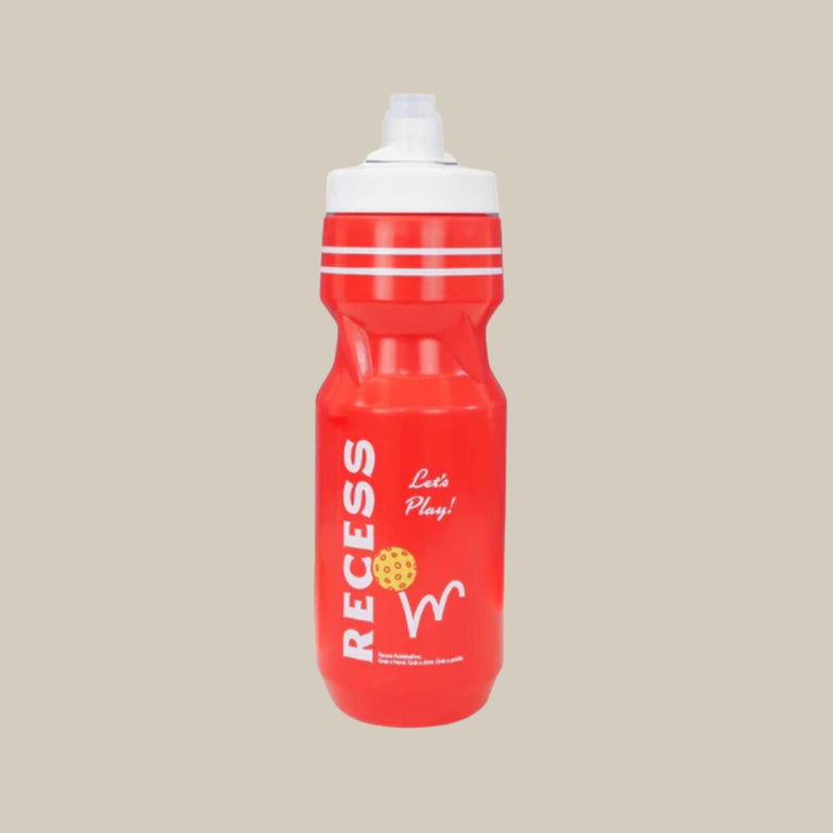 Recess Pickleball Water Bottle Retro Water Bottle