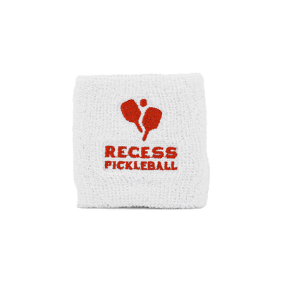 Red Wrist Sweatband